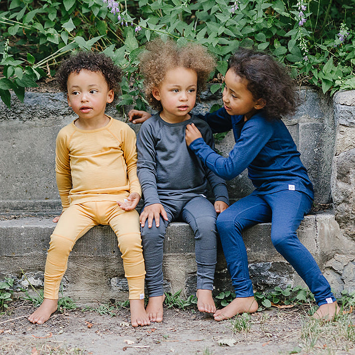Merino wool kids base layer 2025