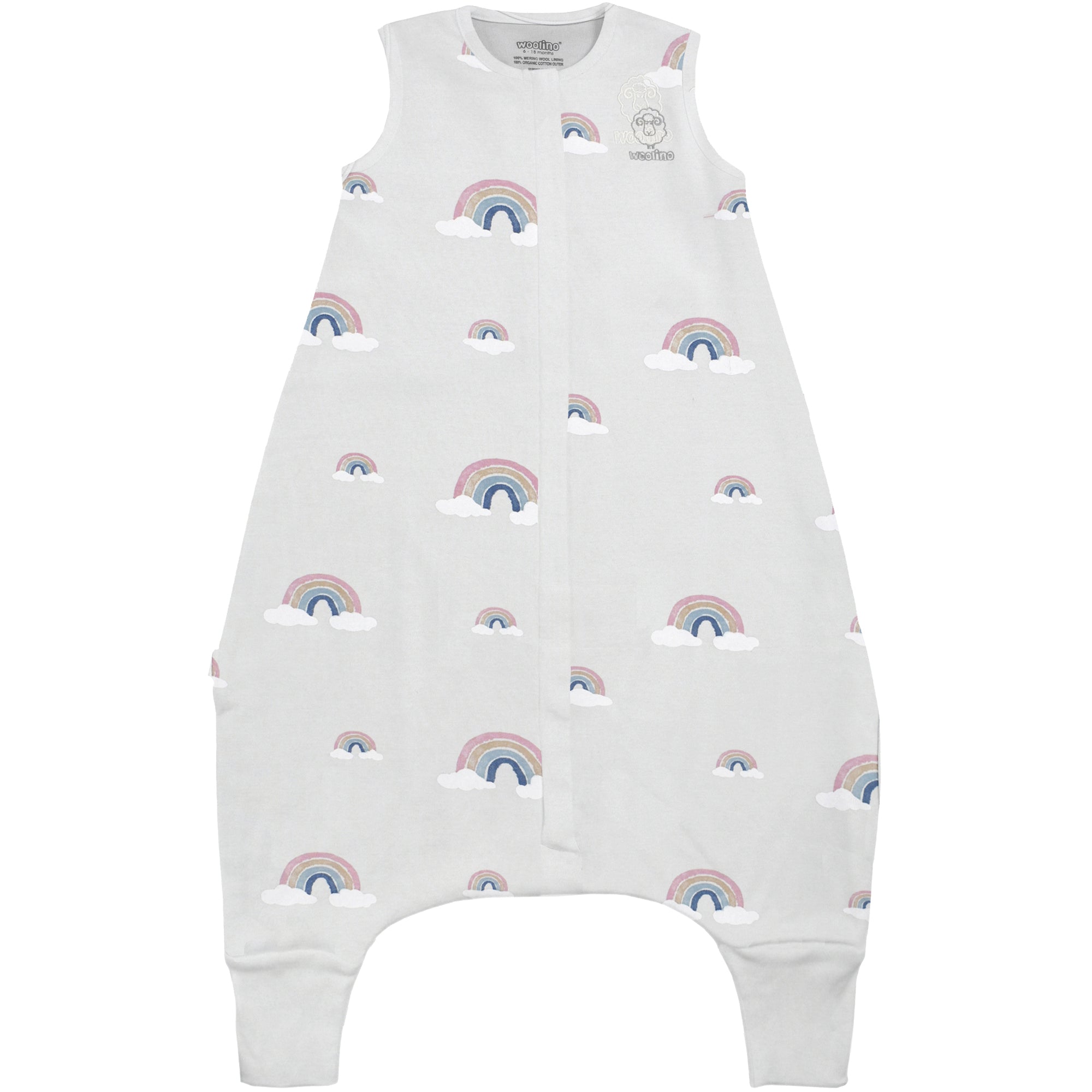 Woolino Baby Sleep Bags or Sacks Natural Merino Wool Babywear