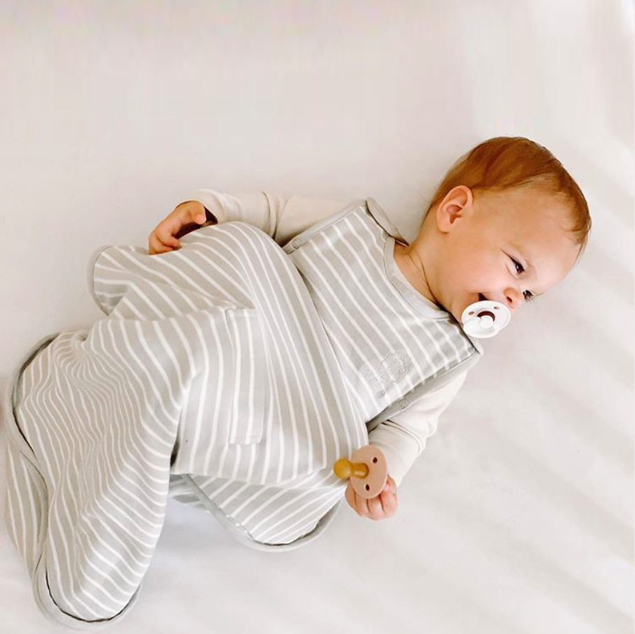 4 Season® Ultimate Baby Sleep Bag, Merino Wool & Organic Cotton, 2 Months - 2 Years, Birch Gray