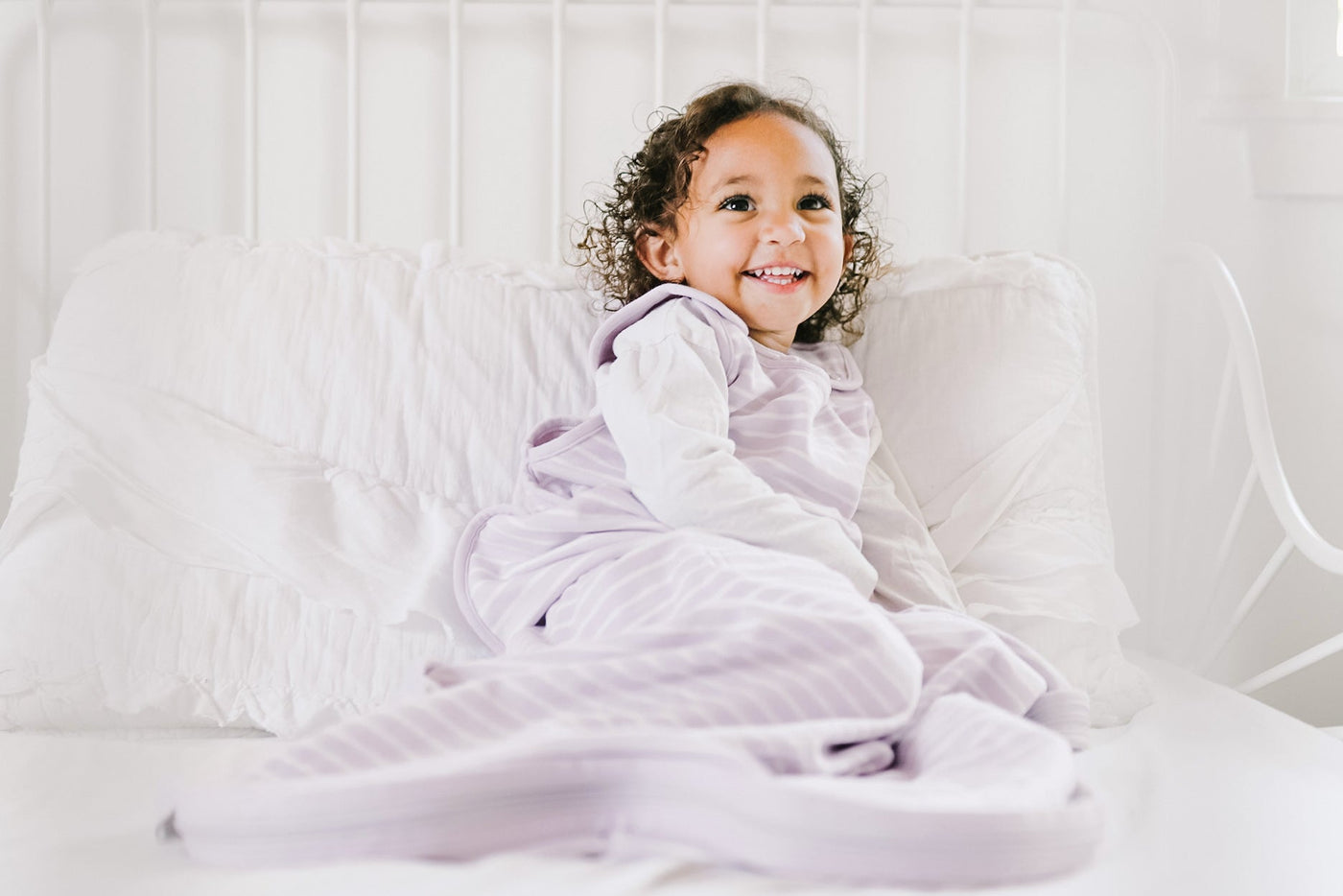 4 Season® Ultimate Toddler Sleep Bag, Merino Wool & Organic Cotton, 2 - 4 Years, Lilac