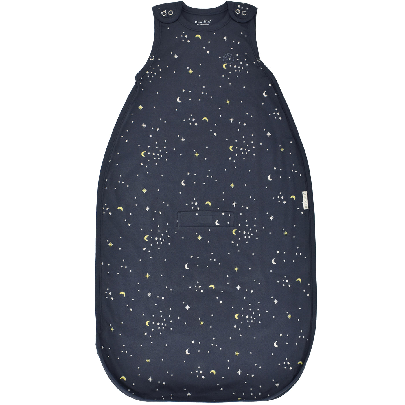 Ecolino® Adjustable Toddler Sleep Bag, Organic Cotton, Universal Size: 2 - 4 Years, Milky Way
