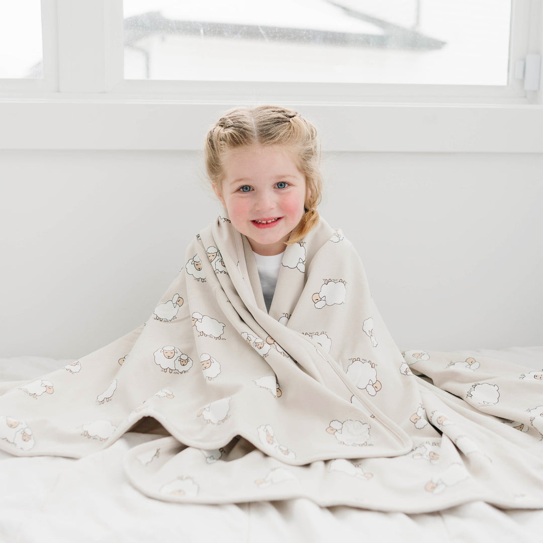 Merino Wool Baby Blanket - 4 Season & Swaddle // Woolino