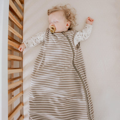 4 Season® Classic Baby Sleeping Bag, Merino Wool & Organic Cotton, Earth