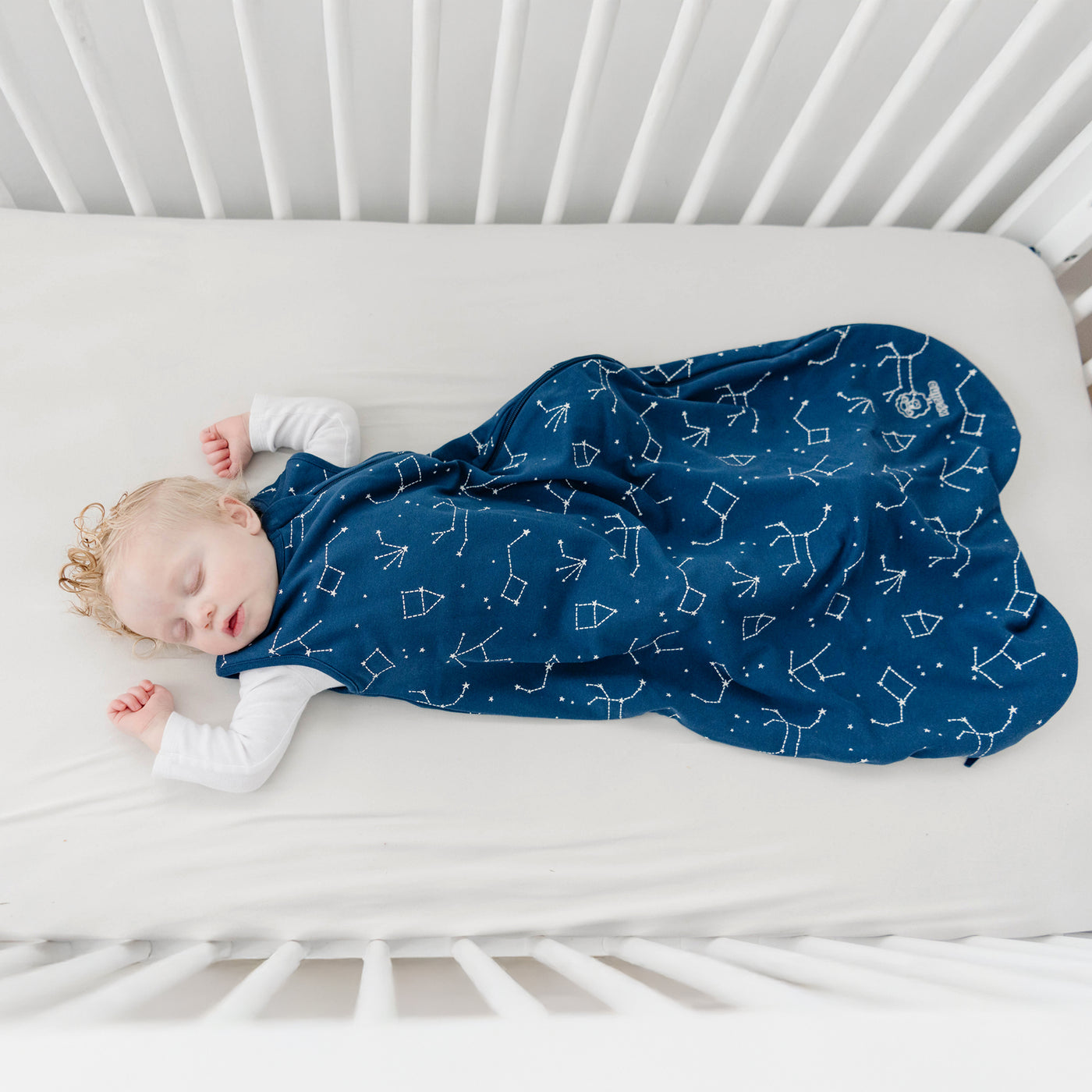4 Season® Classic Baby Sleeping Bag, Merino Wool & Organic Cotton, Night Sky™