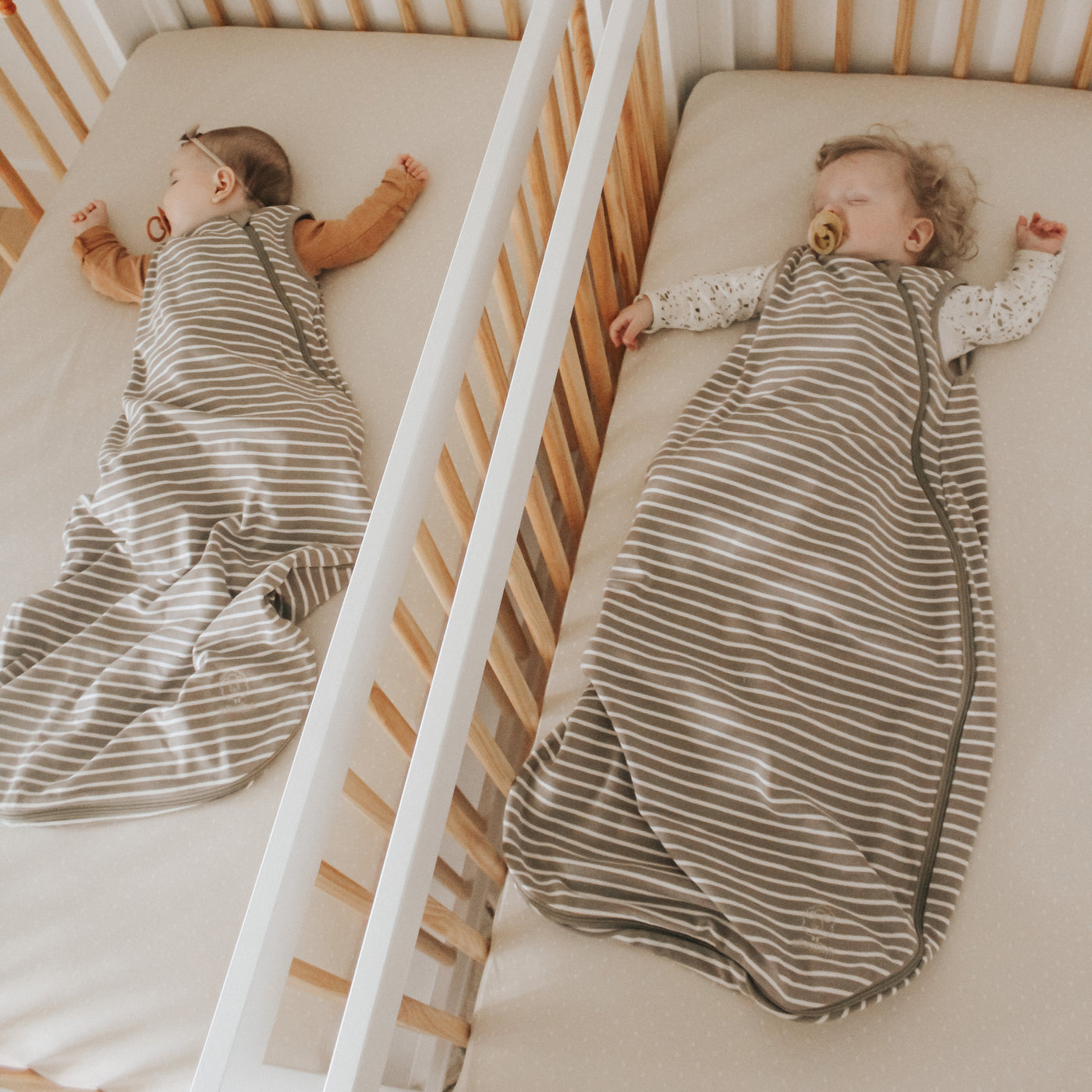 4 Season® Classic Baby Sleeping Bag, Merino Wool & Organic Cotton, Earth