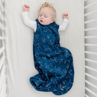 4 Season® Classic Baby Sleeping Bag, Merino Wool & Organic Cotton, Night Sky™