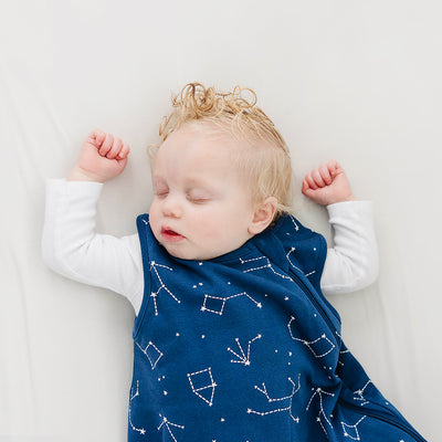 4 Season® Classic Baby Sleeping Bag, Merino Wool & Organic Cotton, Night Sky™