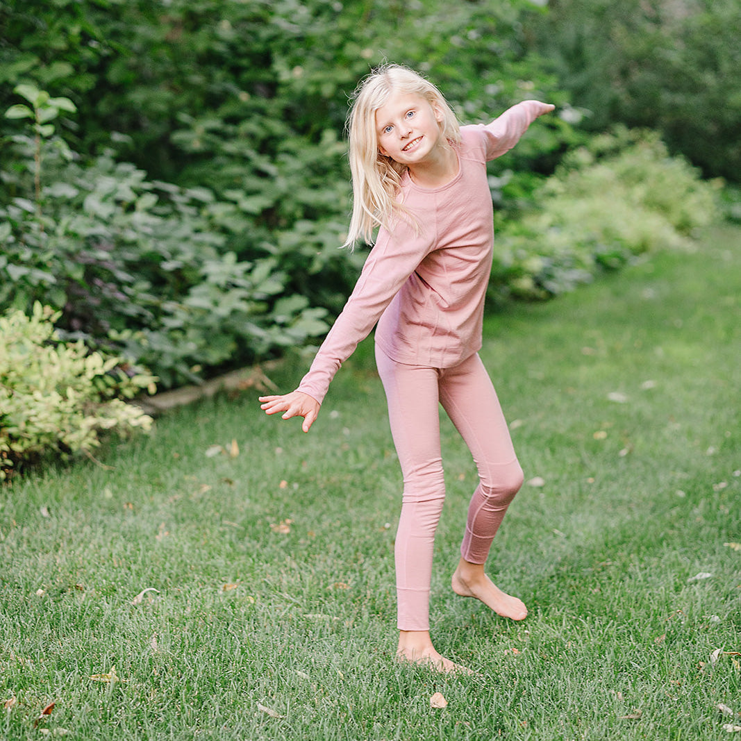 Dusty Pink Leggings > Nano – Kids Clothing Cottage