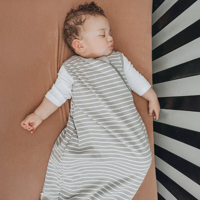 4 Season® Classic Baby Sleeping Bag, Merino Wool & Organic Cotton, Birch Gray