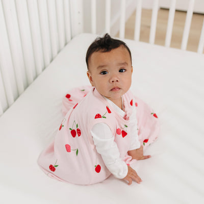 Ecolino® Organic Cotton Classic Baby Sleep Bag or Sack, Cherry