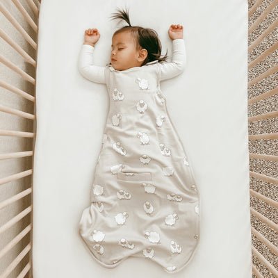4 Season® Ultimate Baby Sleep Bag, Merino Wool & Organic Cotton, Sheep