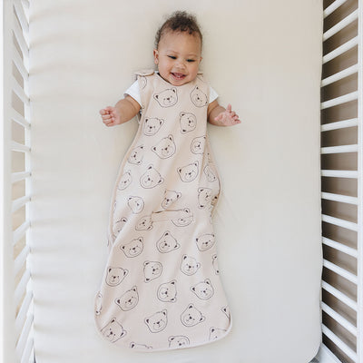 4 Season® Ultimate Baby Sleep Bag, Merino Wool & Organic Cotton, Teddy Bear