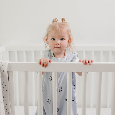 4 Season® Baby Sleep Bag with Feet, Merino Wool & Organic Cotton, Panda
