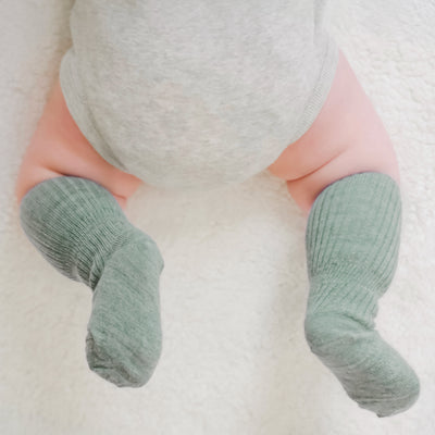 Wool Socks, Baby and Toddler, Pine