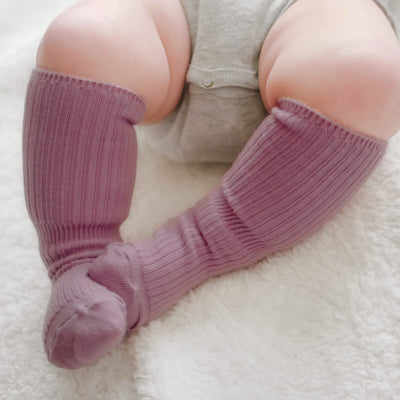 Wool Socks, Baby and Toddler, Pink & Rose