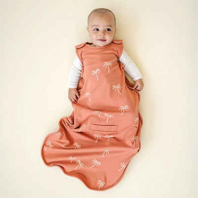 4 Season® Ultimate Baby Sleep Bag, Merino Wool & Organic Cotton, Palms