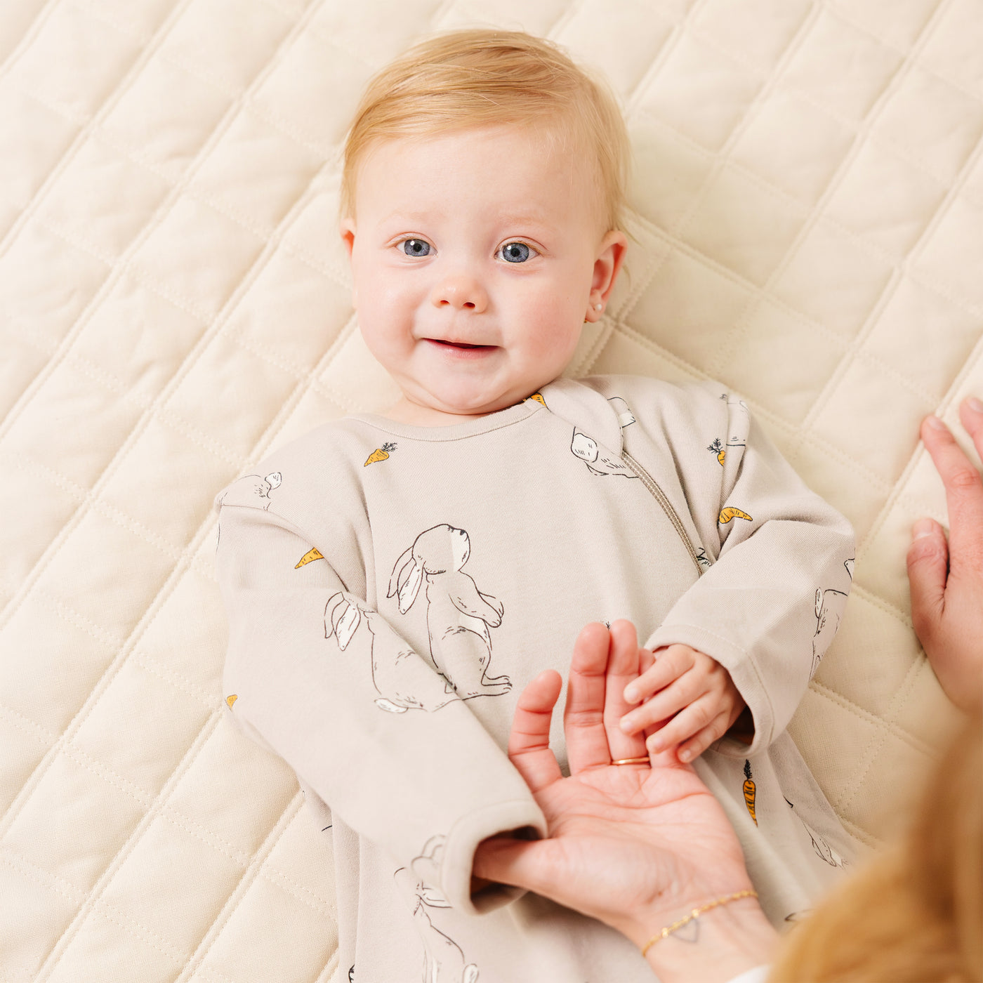 Merino Wool Baby Sleep Sack with Sleeves | Woolino Slumber Sack