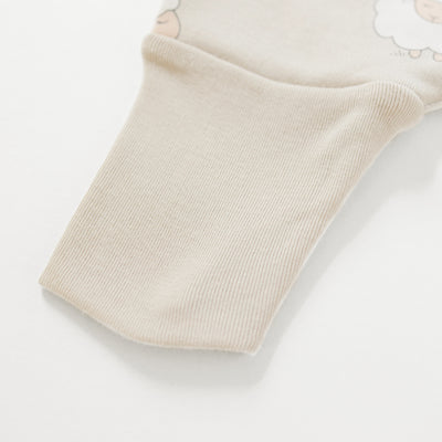 4 Season® Baby Sleep Bag with Feet, Merino Wool & Organic Cotton, Sheep