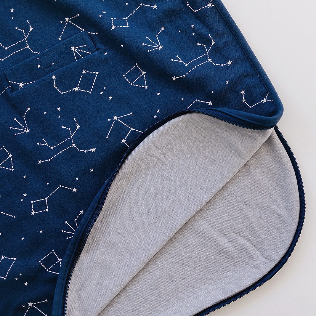 4 Season® Ultimate Baby Sleep Bag, Merino Wool & Organic Cotton, Night Sky™