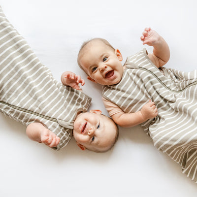 4 Season® Classic Baby Sleeping Bag, Merino Wool & Organic Cotton, Earth