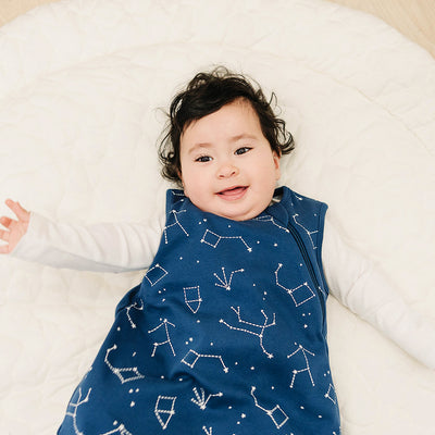 4 Season® Classic Baby Sleeping Bag, Merino Wool & Organic Cotton, Night Sky™