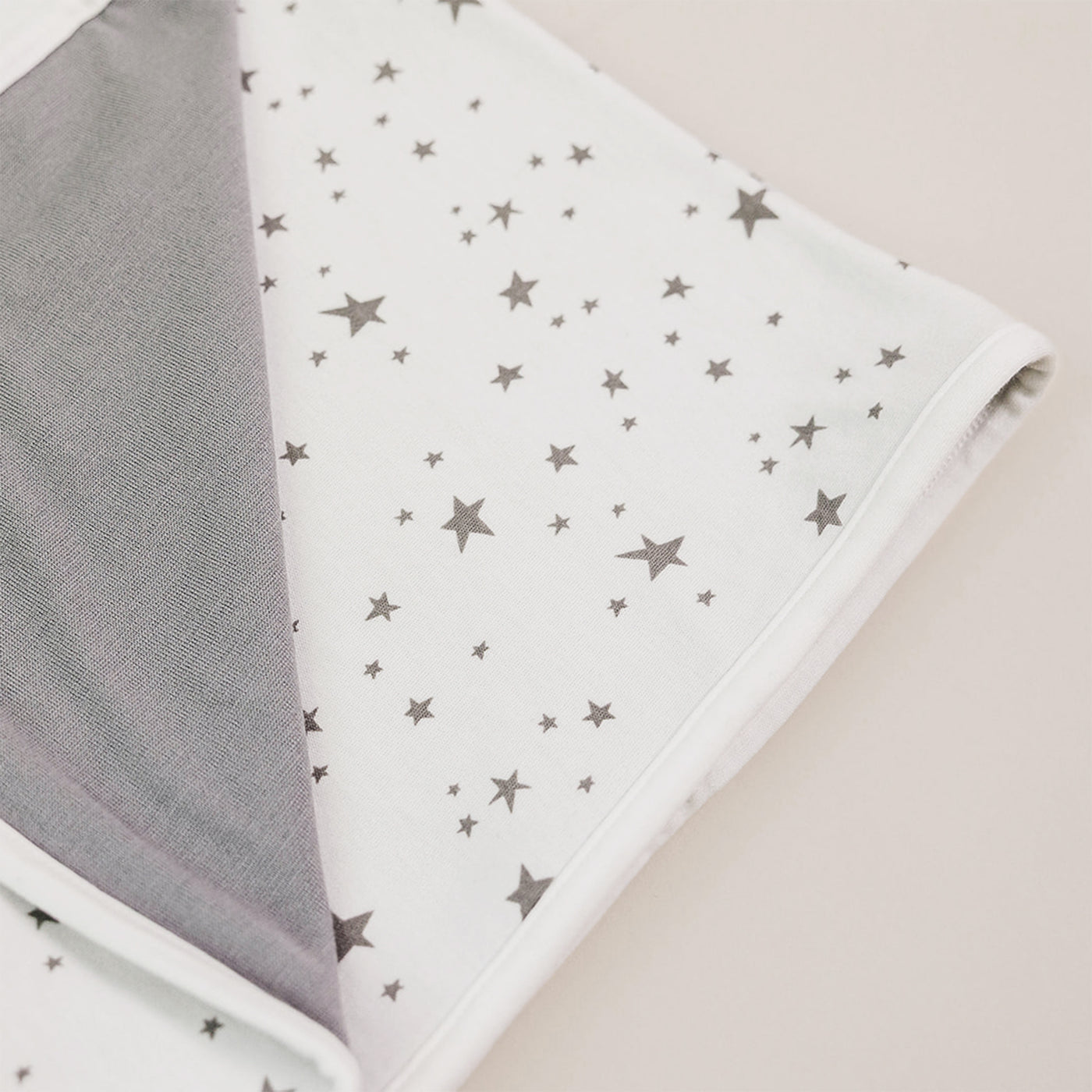 4 Season® Stroller Merino Wool & Organic Cotton Baby Blanket, 40" x 31.5", Star White