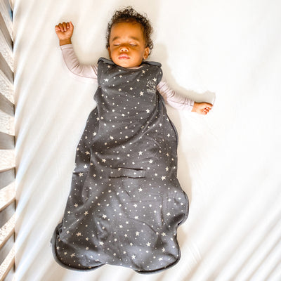 4 Season® Ultimate Baby Sleep Bag, Merino Wool & Organic Cotton, Star Gray