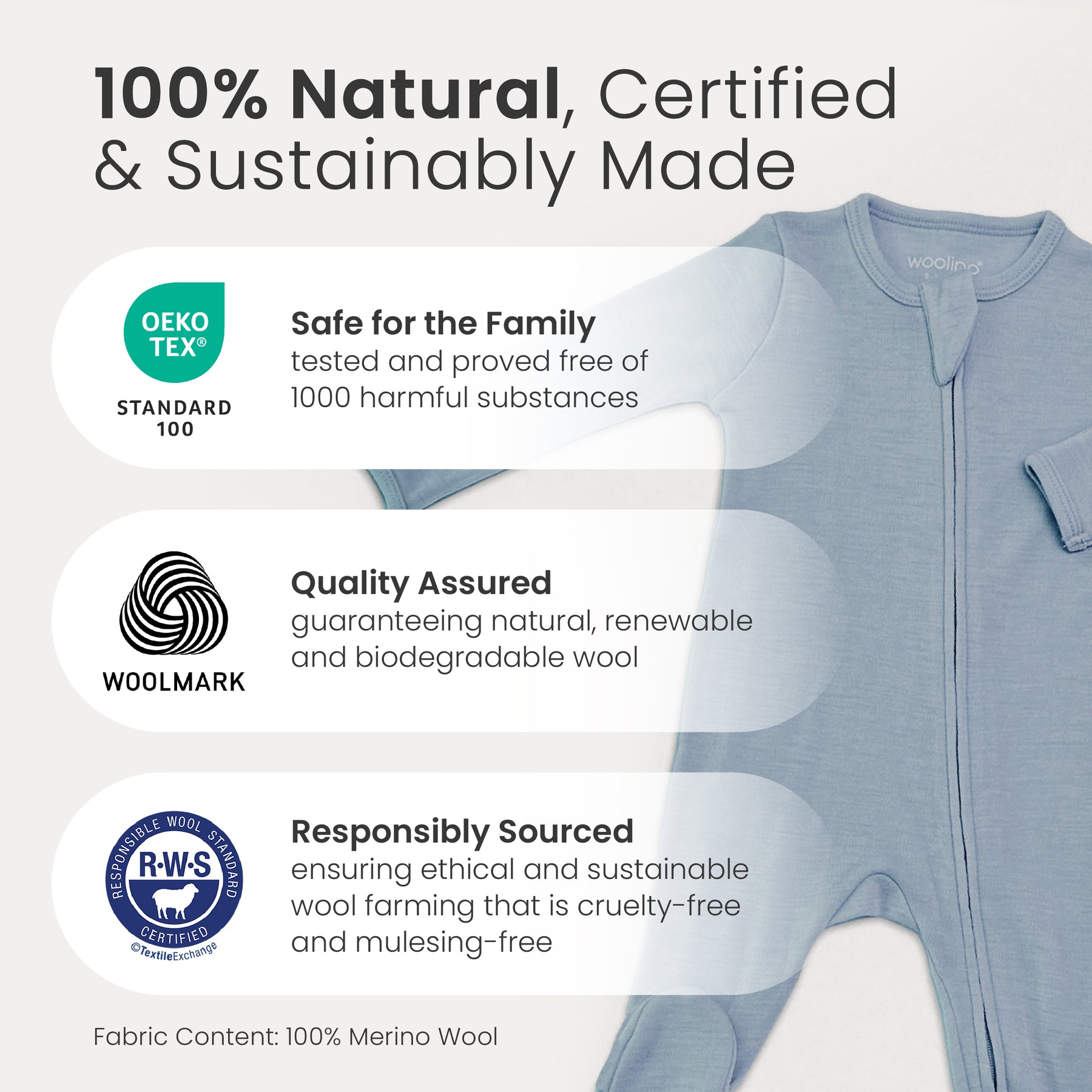Wool Pyjamas Merino Wool Footie Pajamas |Natural Merino Wool Children Sleepwear ...