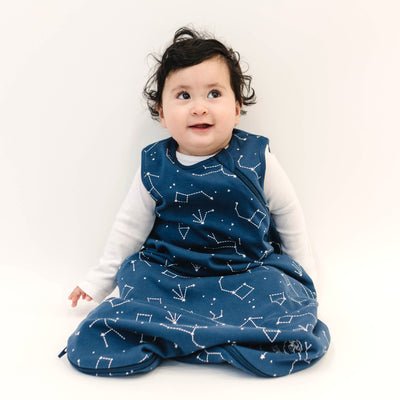 4 Season® Classic Baby Sleeping Bag, Merino Wool & Organic Cotton, Night Sky™