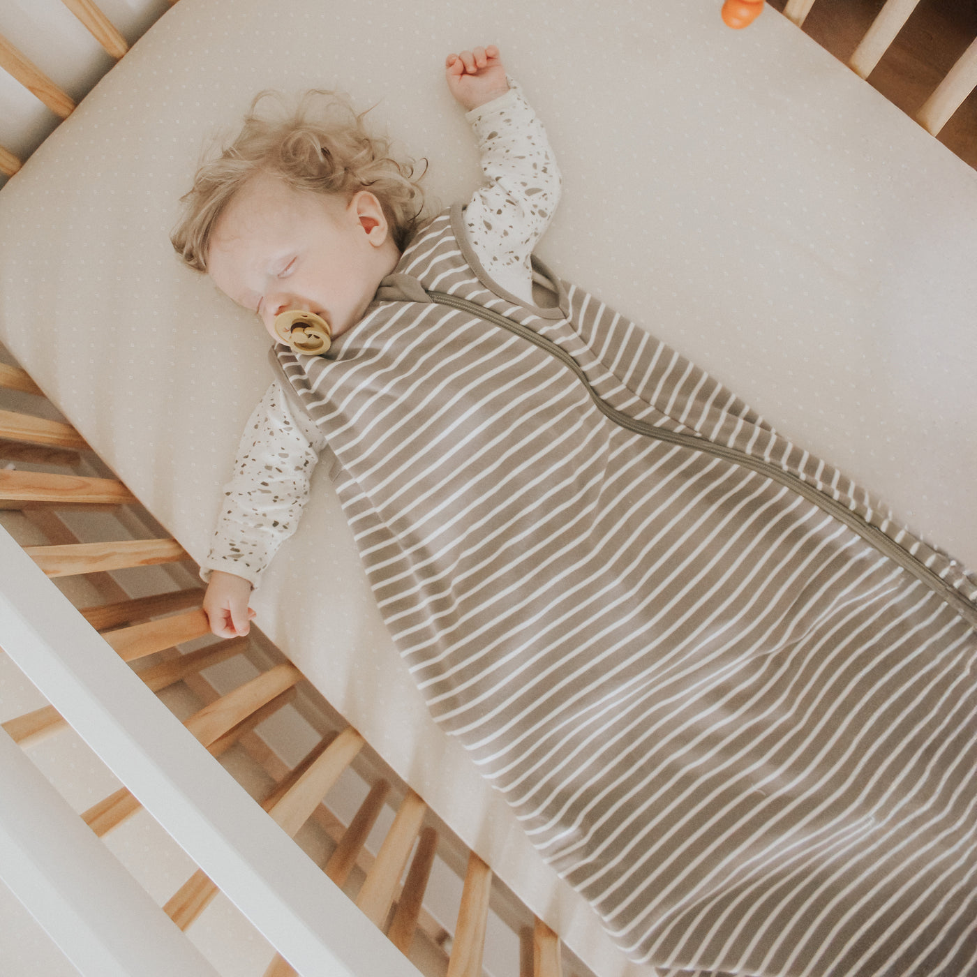 4 Season® Classic Baby Sleeping Bag, Merino Wool & Organic Cotton, Earth