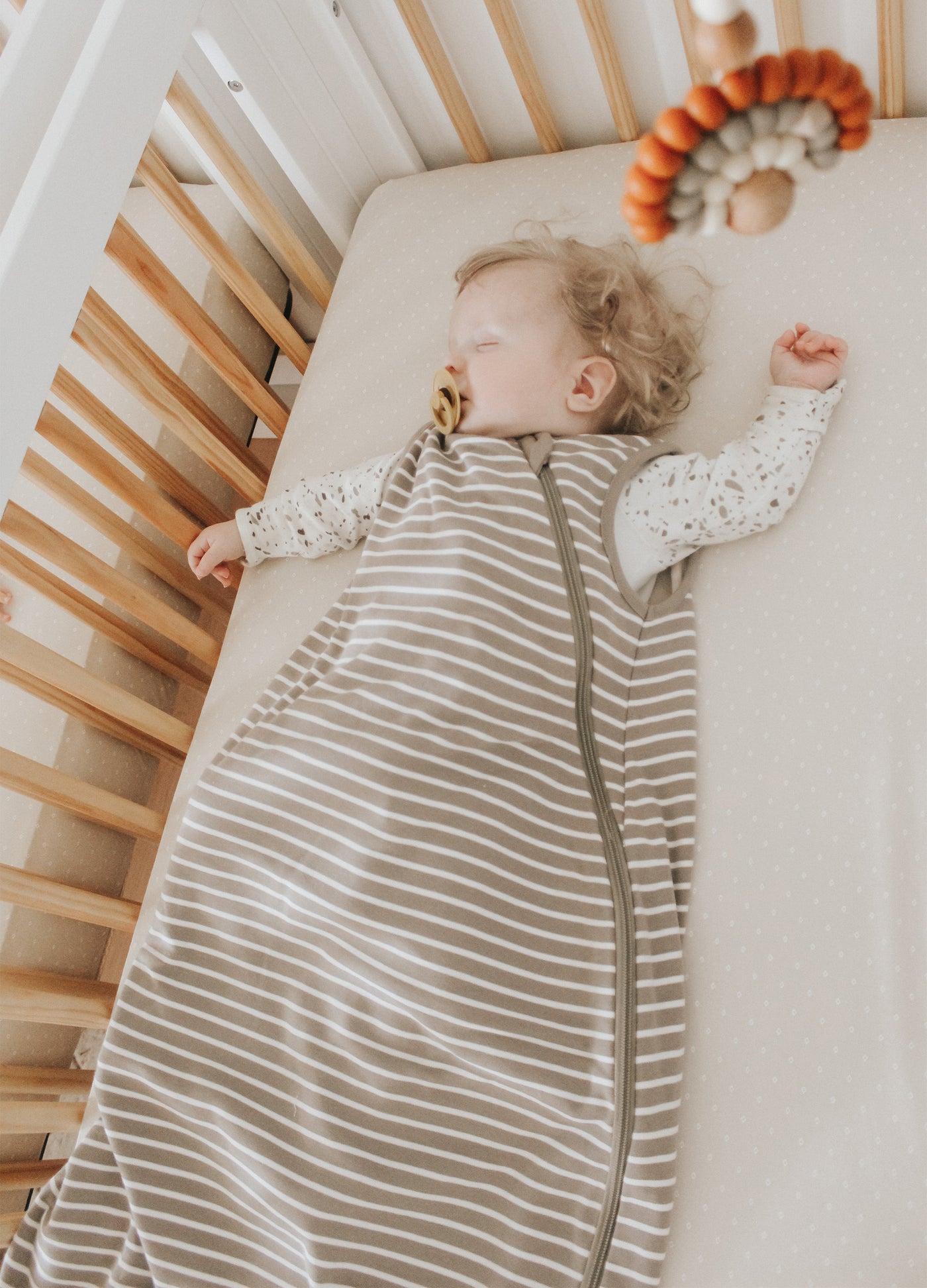4 Season® Classic Baby Sleeping Bag, Merino Wool & Organic Cotton, Earth