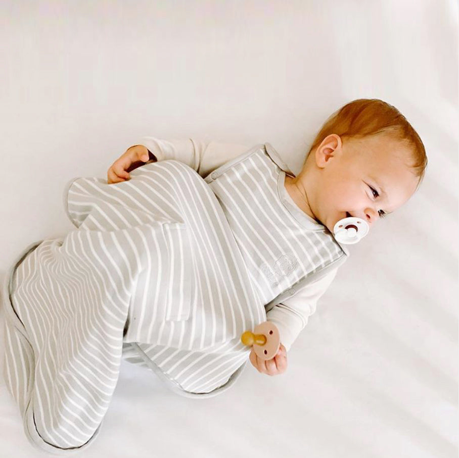 4 Season® Ultimate Baby Sleep Bag, Merino Wool & Organic Cotton, Birch Gray