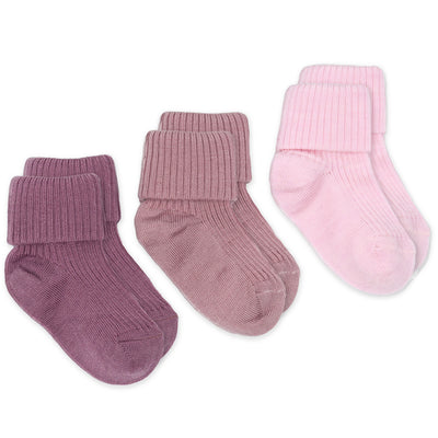 Wool Socks, Baby and Toddler, Pink & Rose