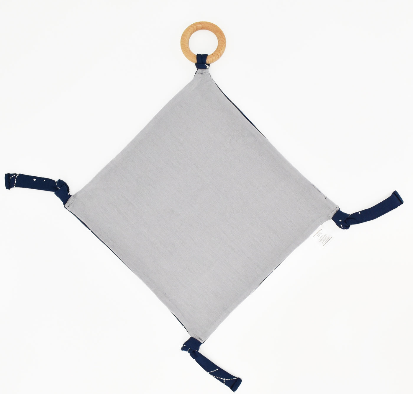 Lovey, Merino Wool and Organic Cotton with Removable Teething Ring, Night Sky™