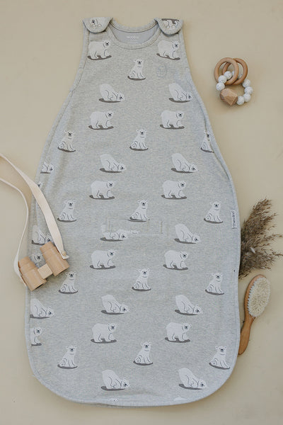 4 Season® Ultimate Baby Sleep Bag, Merino Wool & Organic Cotton, Polar Bear