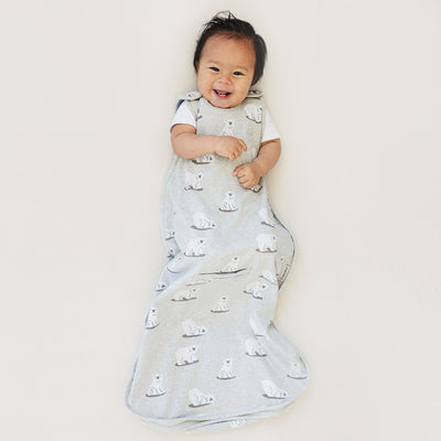 4 Season® Ultimate Baby Sleep Bag, Merino Wool & Organic Cotton, Polar Bear