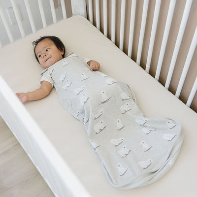 4 Season® Ultimate Baby Sleep Bag, Merino Wool & Organic Cotton, Polar Bear