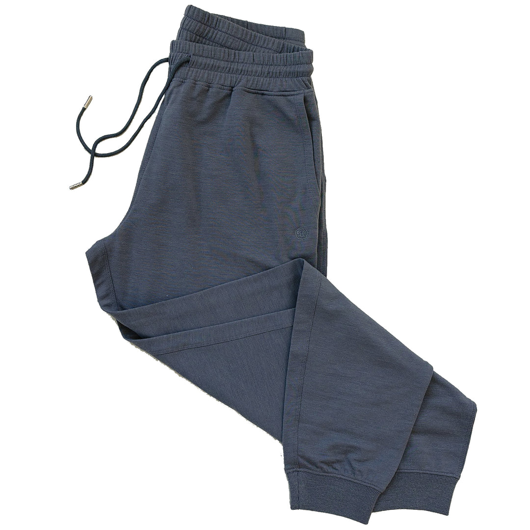 【U LAN】Winter wool training jogger pants Women's Merino Wool Jogger, Storm Gray – Woolino