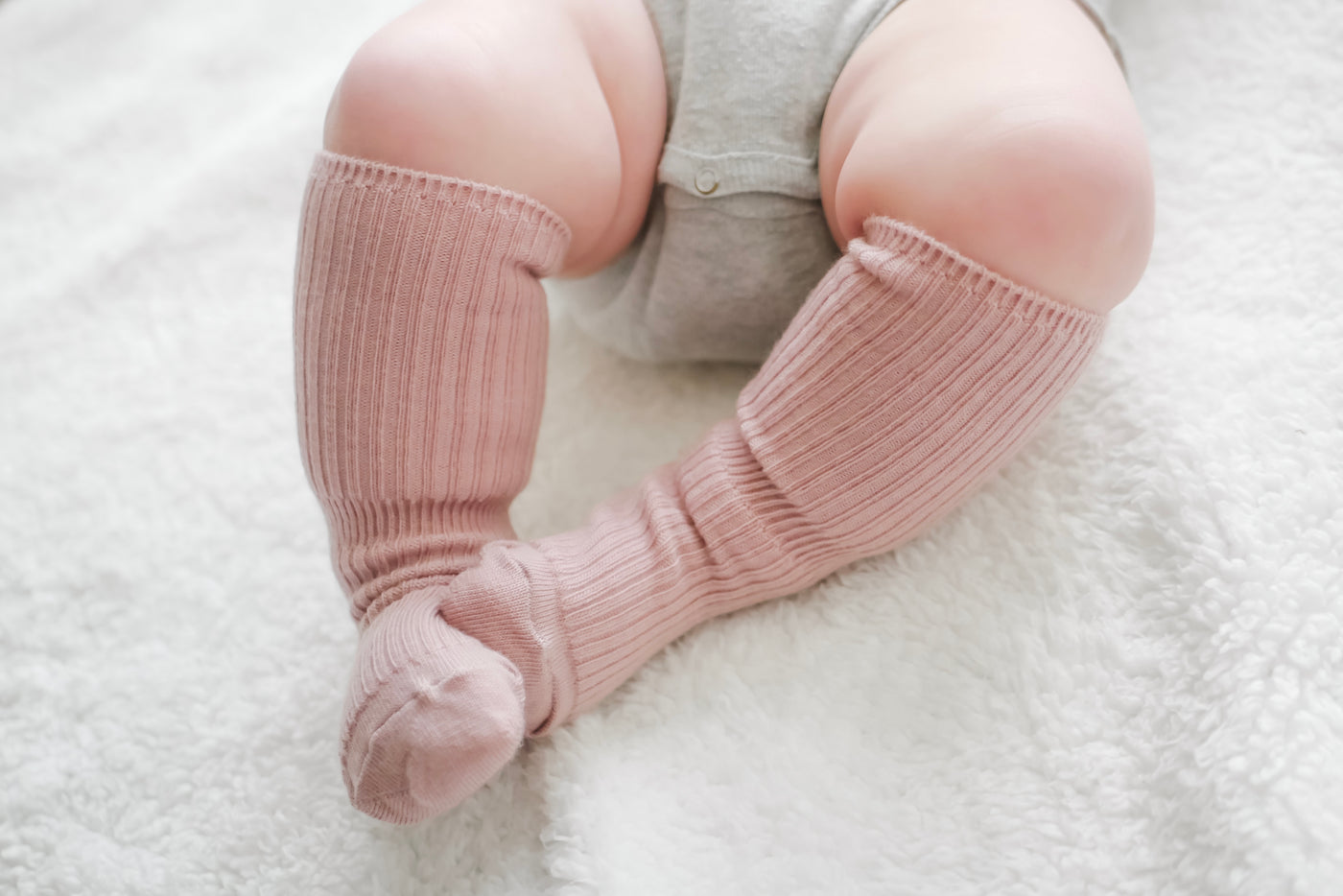 Wool Socks, Baby and Toddler, Pink & Rose