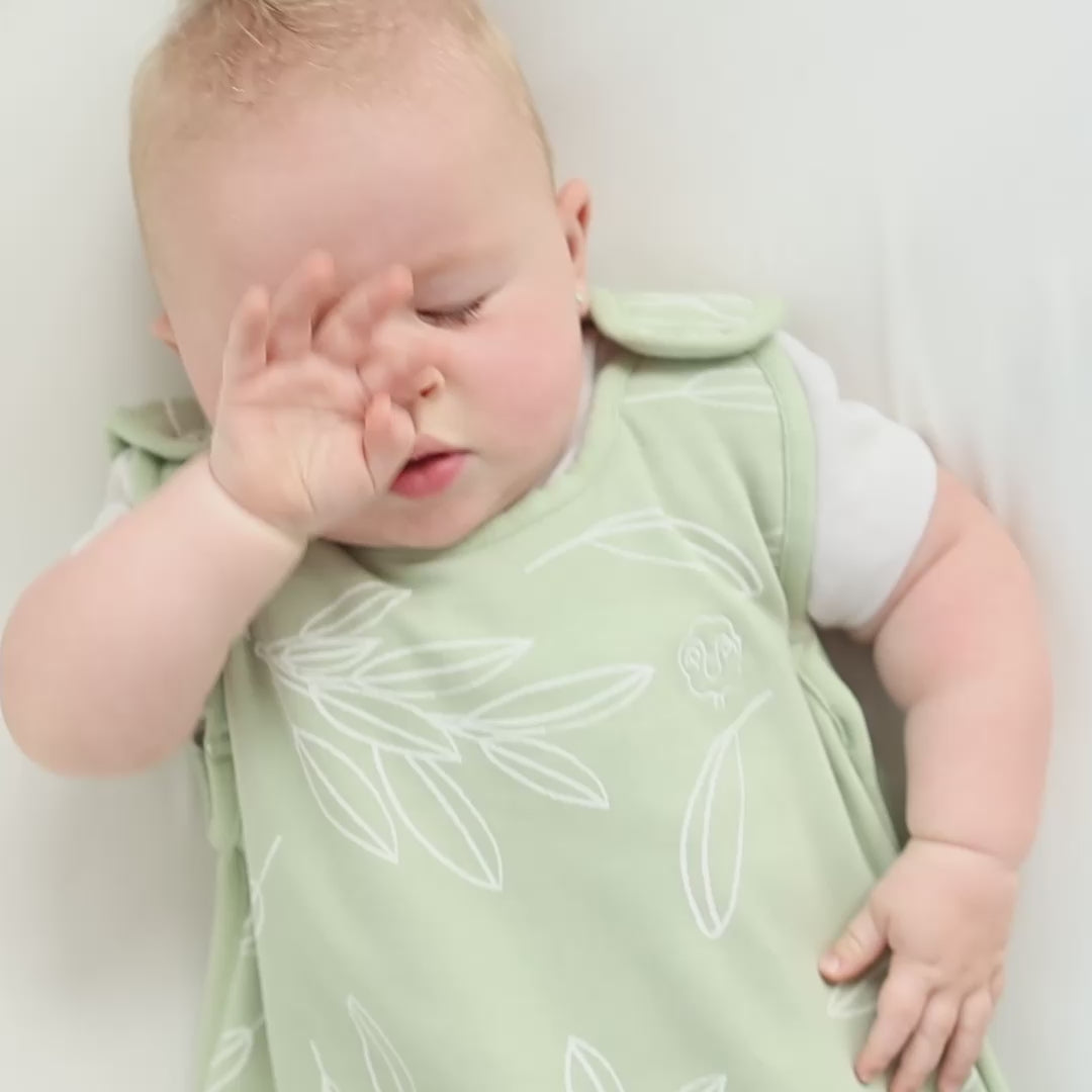 4 Season® Ultimate Baby Sleep Bag, Merino Wool & Organic Cotton, Sage