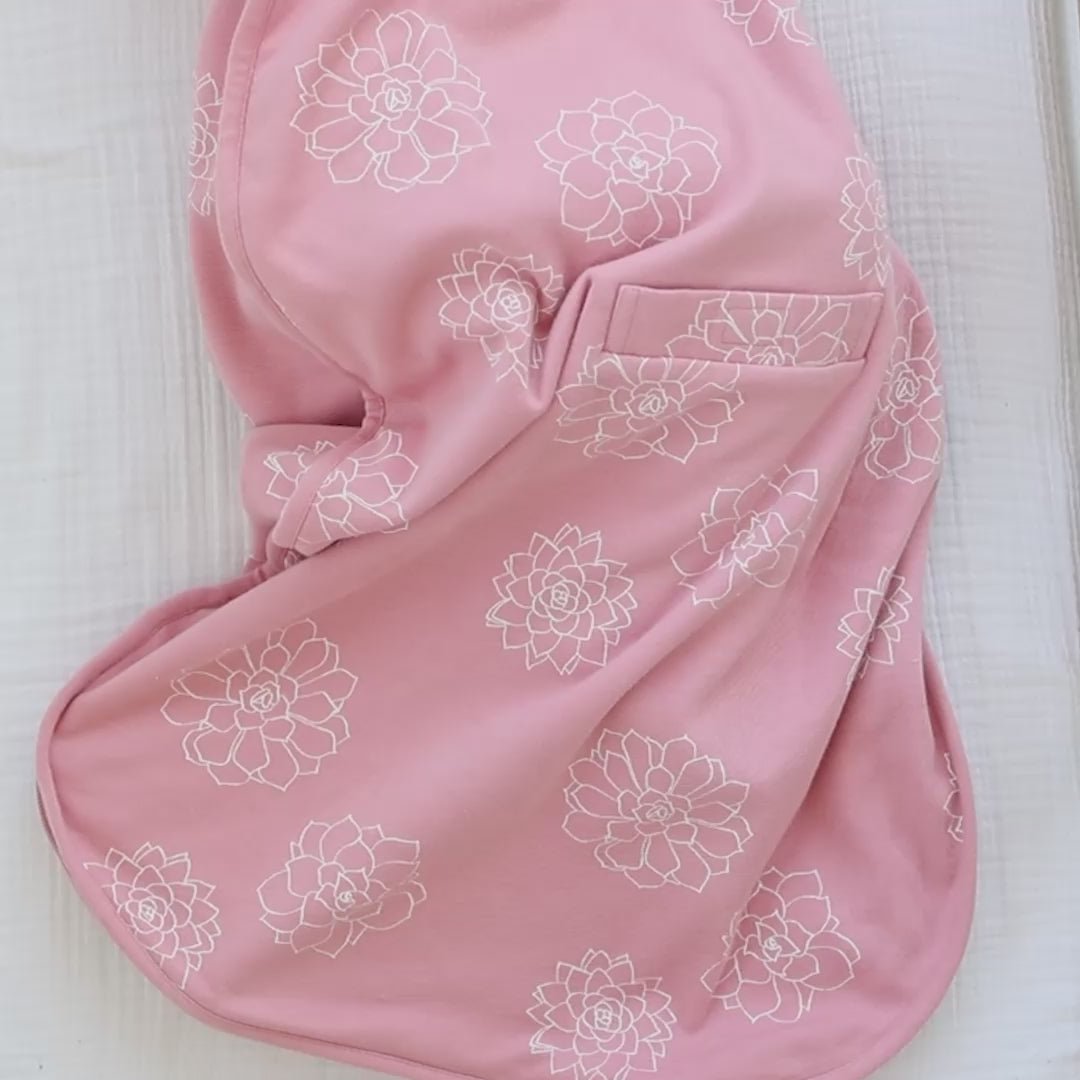4 Season® Ultimate Baby Sleep Bag, Merino Wool & Organic Cotton, Succulent