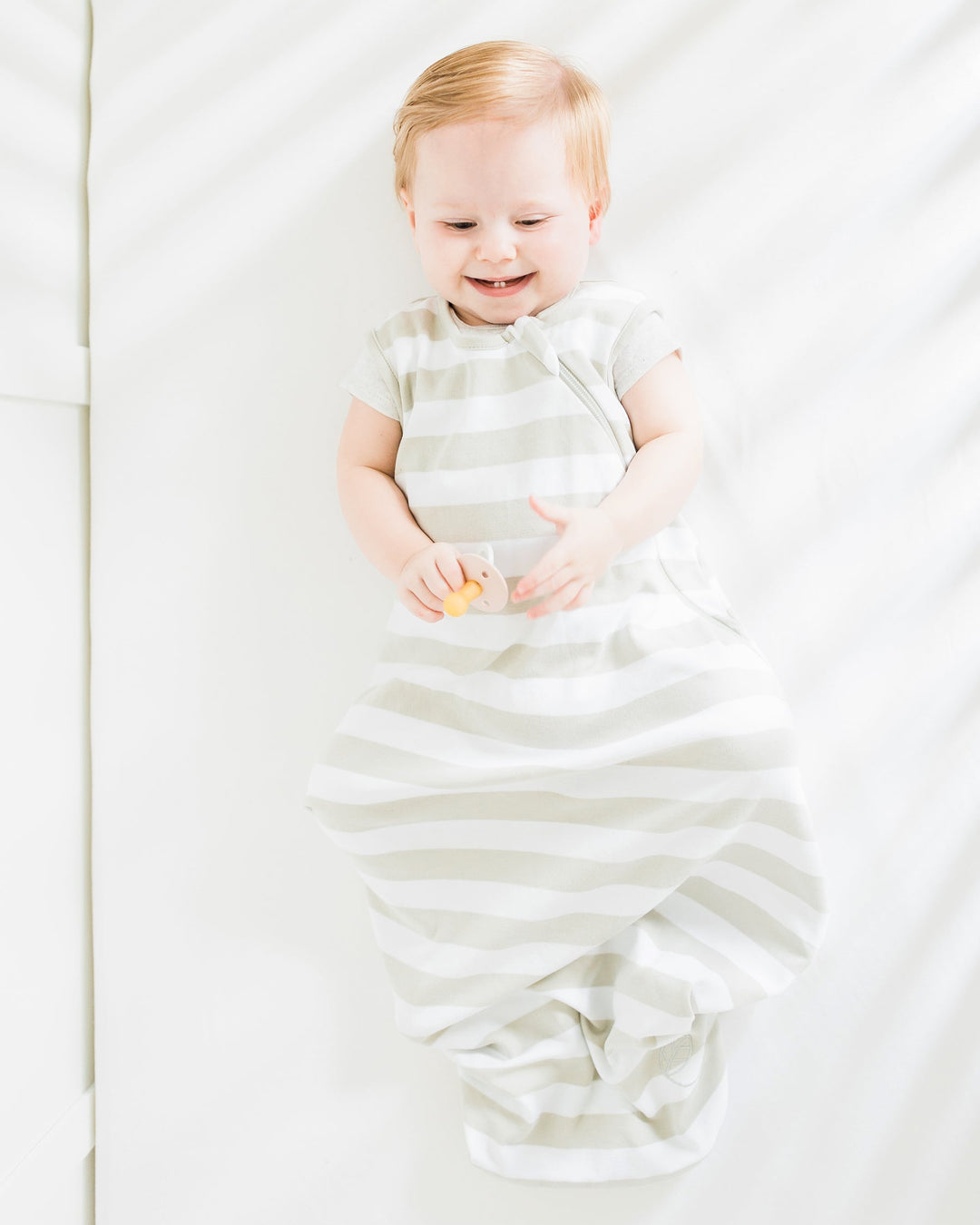 Ecolino Organic Cotton Basic Baby Sleep Bag or Sack Gray