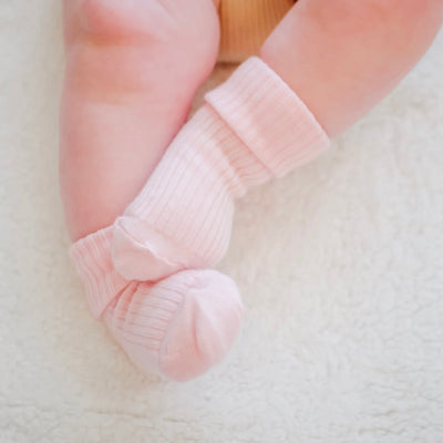 Wool Socks, Baby and Toddler, Pink & Rose