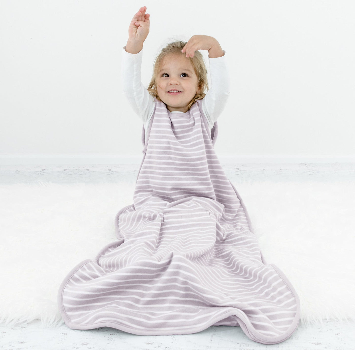 4 Season® Ultimate Toddler Sleep Bag, Merino Wool, 2 - 4 Years, Lilac