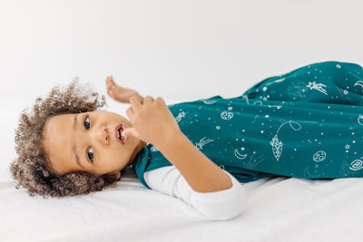 4 Season® Ultimate Toddler Sleep Bag, Merino Wool & Organic Cotton, 2 - 4 Years, Space - Glow In The Dark