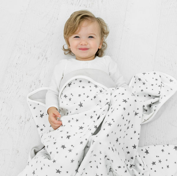 Toddler Blanket 4 Season Merino Wool Organic Cotton 52.5