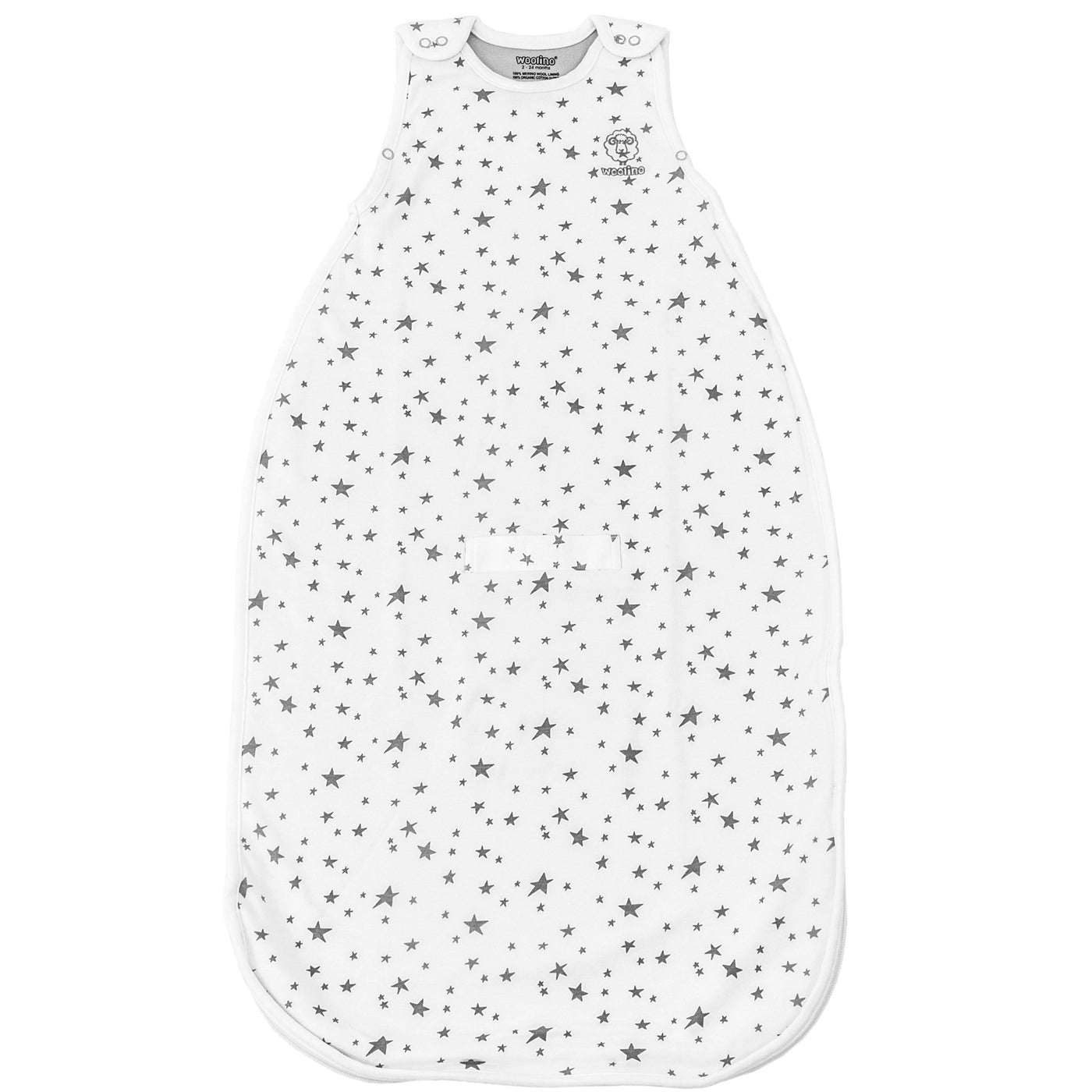 Imperfect 4 Season™ Ultimate Toddler Sleep Bag, Merino Wool & Organic Cotton, 2 - 4 Years, Star White