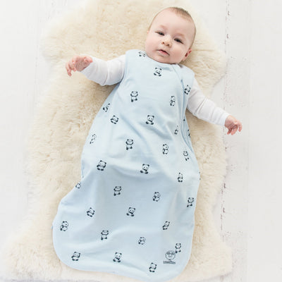 4 Season® Classic Baby Sleeping Bag, Merino Wool & Organic Cotton, Panda
