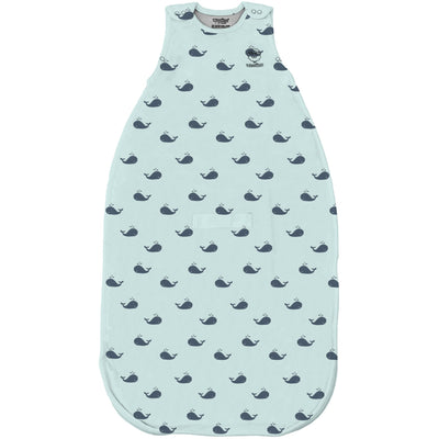 4 Season® Ultimate Baby Sleep Bag, Merino Wool & Organic Cotton, 2 Months - 2 Years, Whales