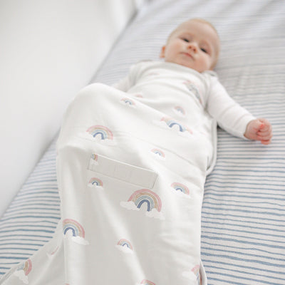 4 Season® Ultimate Baby Sleep Bag, Merino Wool & Organic Cotton, Rainbow